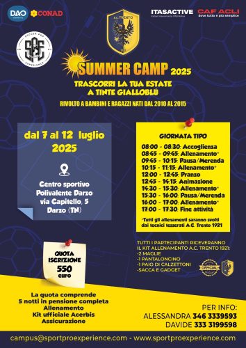 AC TRENTO SUMMER CAMPUS