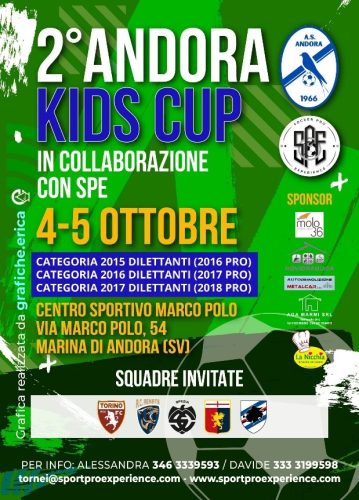 2° ANDORA KIDS CUP