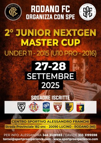 2° JUNIOR NEXTGEN MASTER CUP