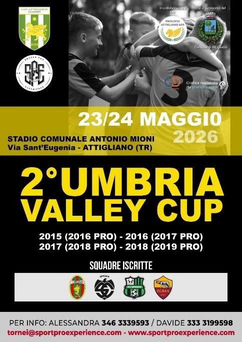 🏆 2ª UMBRIA VALLEY CUP