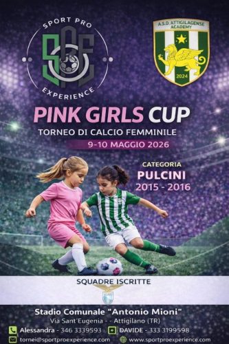 🌸 PINK GIRLS CUP