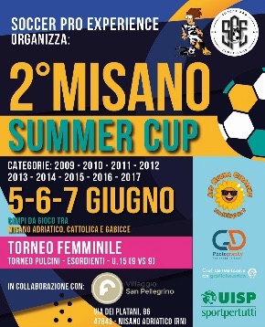 🏆&nbsp;2°&nbsp;Misano&nbsp;Summer&nbsp;Cup – Edizione Società Professionistiche